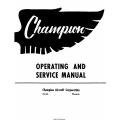 Aeronca Champion 7EC and 7FC Operating and Service Manual 