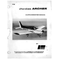 Piper PA-28-180 Cherokee Archer Pilot's Operating Manual 761-556_v1973