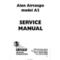 Alon Aircoupe Model A2 Service Manual