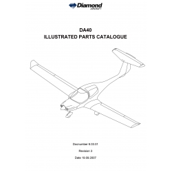 Diamond DA40 Illustrated Parts Catalogue 6.03.01