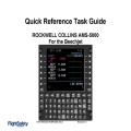 Rockwell Collins AMS-5000 for the Beechjet Quick Reference Task Guide