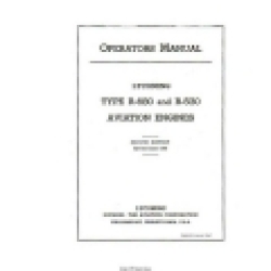 Lycoming Type R-680 and R-530 Aviation Engines Operators Manual