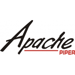 Piper Apache Aircraft Logo,Decals!