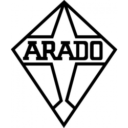 Arado Decal/Sticker 5.9" high by 5" wide!