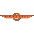 Auster Aeroplane Limited Aircraft Logo,Decal/Sticker 3''h x 12''w!