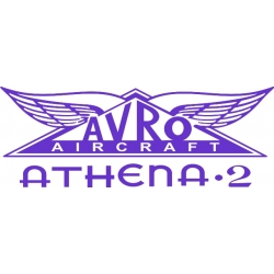 Avro Athena 2 Aircraft Logo,Decals!