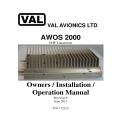 Val Awos 200 VHF Transmitter Owners/Installation/Operation Manual PN 172210