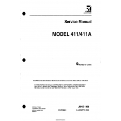 Cessna Model 411-411A Service Manual D609-6-13