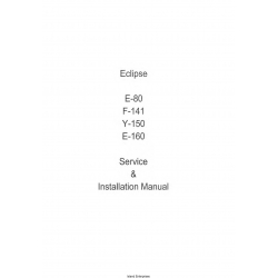 Eclipse Electric Starters Types 396 thru 817 Operation & Service Instructions and Parts Catalog