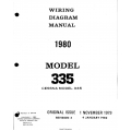 Cessna Model 335 Wiring Diagram Manual 1980 D2523-3-13