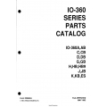 Continental Model IO-360 Series Parts Catalog X30595A