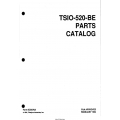 Continental Model TSIO-520-BE Parts Catalog X30576A