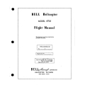 Bell Helicopter Model 47D1 Flight Manual