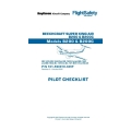 Beechcraft Super King Air Models B200 & B200C Pilot Checklist P/N 101-590010-309F