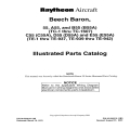 Beech Baron 55, A55, B55, C55, D55 & E55 Parts Catalog 1978 - 2001 96-590010-13B3