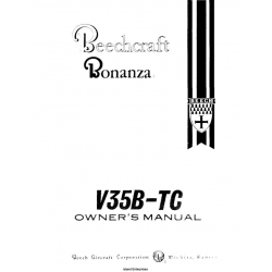 Beechcraft Bonanza V35B-TC Owner's Manual 35-590118-7