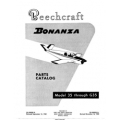 Beechcraft Bonanza 35 through G35 Parts Catalog 35-590028B1_v1962
