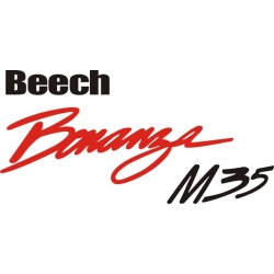 Beech Bonanza M35 Aircraft Logo,Decals!