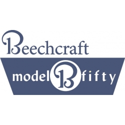 Beechcraft B Model Fifty Aircraft Decal,Sticker!
