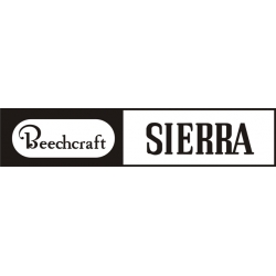 Beechcraft Sierra Aircraft Decal,Sticker!
