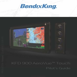 Bendix King KFD 900 AeroVue Touch Pilot's Guide 89000009-003 v2019