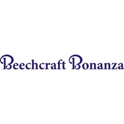Beechcraft Bonanza Aircraft Decal,Stickers!