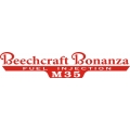 Beechcraft Bonanza M35 Fuel Injection Aircraft Decal,Emblem!