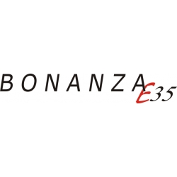 Beechcraft Bonanza E35 Aircraft Decal,Sticker!