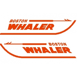 Boston Whaler Boat Decal/Sticker Vinyl Graphics 14" wide by 3.5" high!