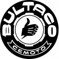 Bultaco Motorcycle Sticker/Decal 6" diameter!