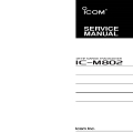 Icom IC-M802 MF/HF Marine Transceiver Service Manual 