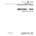 Cessna Model 182 series 1997 and ON Illustrated Parts Catalog 182SPC27