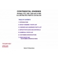 Continental C75, C85, C90 and O-200 Engines Illustrated Parts Catalog 1979