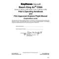 Beechcraft King Air C90A Pilot's Operating Handbook and Flight Manual 90-590024-23C4