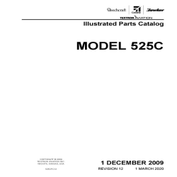 Cessna Model 525C Illustrated Parts Catalog 525CPC12