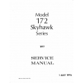 Cessna 172 Skyhawk Series 1977 Service Manual $13.95