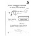 Cessna 1985 Model 182R Pilot's Operating Handbook and  Airplane Flight Manual D1275-1-13PH