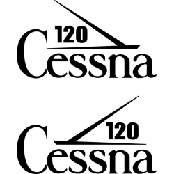 Cessna 120 Aircraft Tail Decal,Stickers!