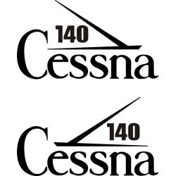 Cessna 140 Aircraft Tail Decal,Stickers!