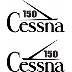 Cessna 150 Aircraft Tail Decal,Stickers!