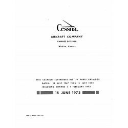 Cessna 177 Parts Catalog 1967 thru 1972