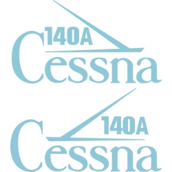 Cessna 140A Aircraft Tail Decal,Stickers!
