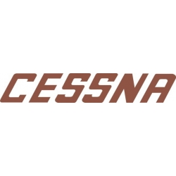 Cessna Aircraft Decal,Logo 2 3/8''h x 14''w!