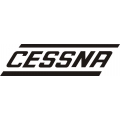 Cessna Aircraft Decal,Logo 4.5''h x 18''w!