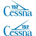 Cessna 152 Aircraft Tail Decal,Stickers!