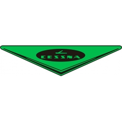 Cessna Aircraft Logo,Decal/Sticker 1 1/2''h x 6''w!