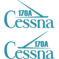 Cessna 170A Aircraft Tail Decal,Stickers!