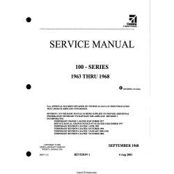 Cessna 100 Series Service Maintenance Manual  D637-1-13 With Temporary Revision D637-1TR10