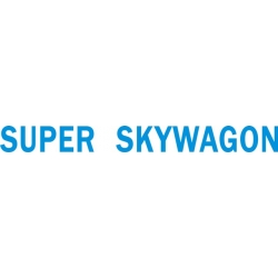 Cessna Super Skywagon Aircraft Logo Decal/Sticker 1 1/4''h x 15''w!