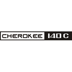 Piper Cherokee 140C Aircraft Placards Logo,Decals!